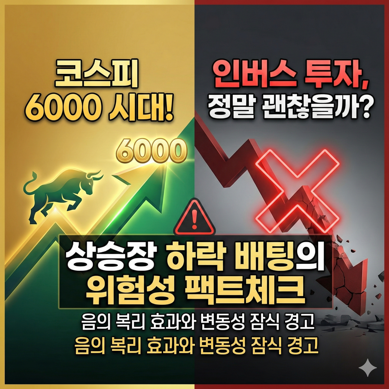 코스피 6000 시대 인버스 투자 전략