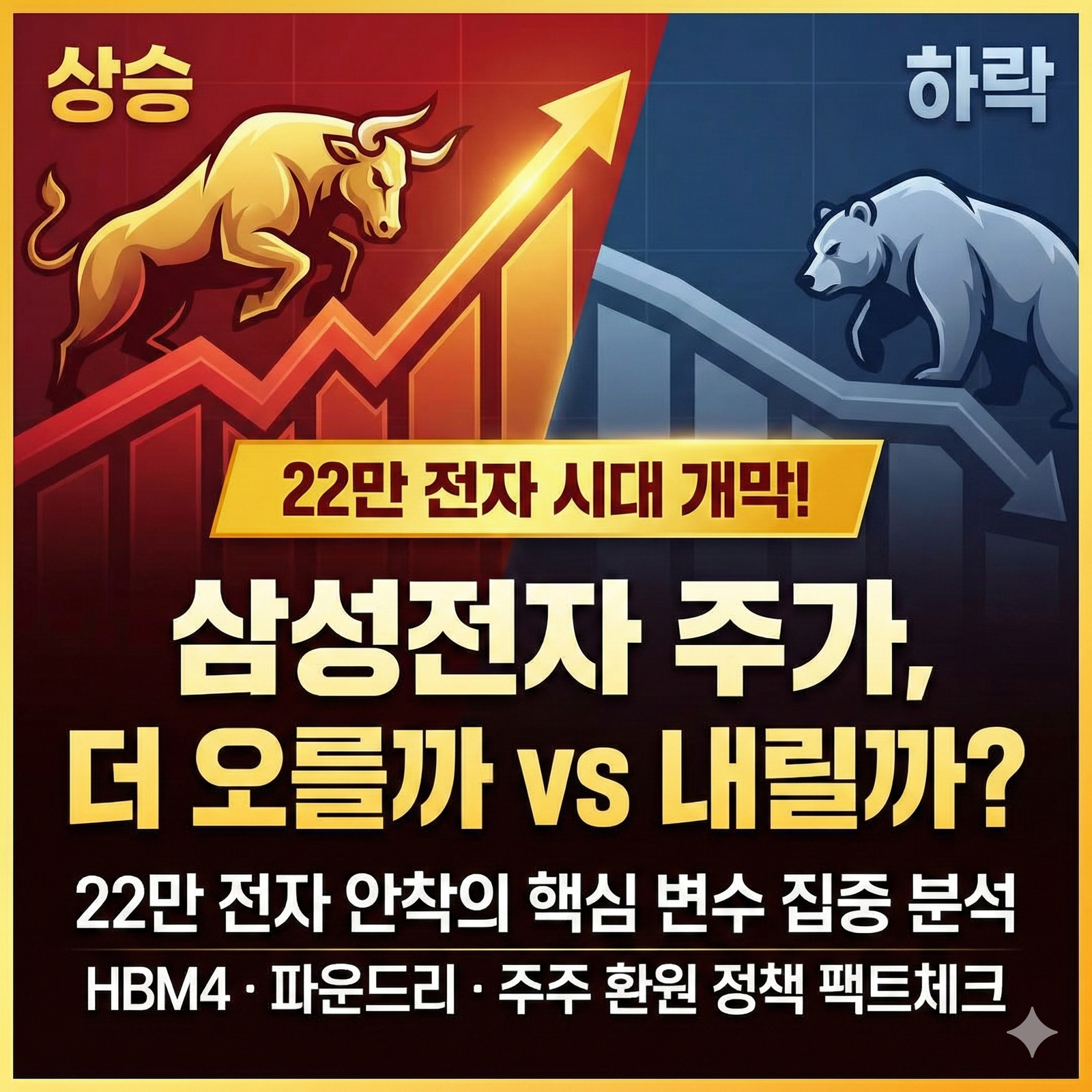 삼성전자 주가 더 오른다 vs 더 오르기 힘들다