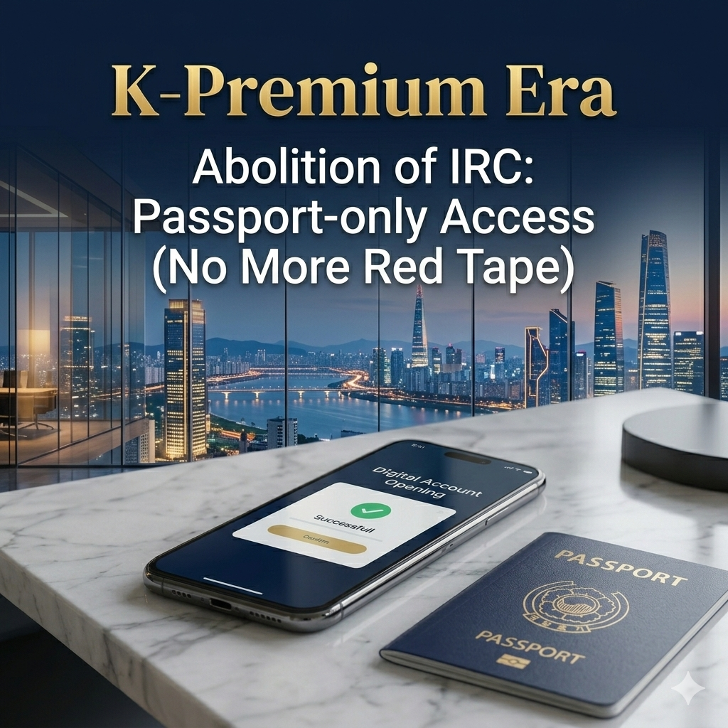 Abolition of IRC: Passport-only Access (No More Red Tape)